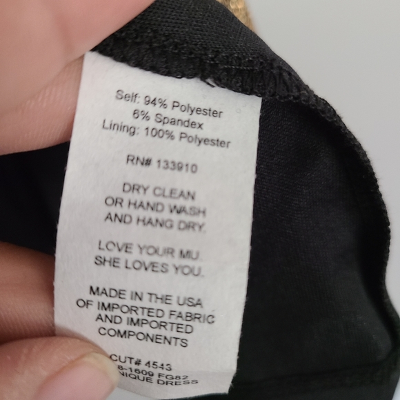 NWT Show Me Your Mumu Dominique Gold Shimmer Long Sleeve Babydoll Mini Dress XL - Picture 9 of 10